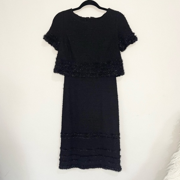 ST. JOHN NWT! Caviar Dress - Picture 4 of 11